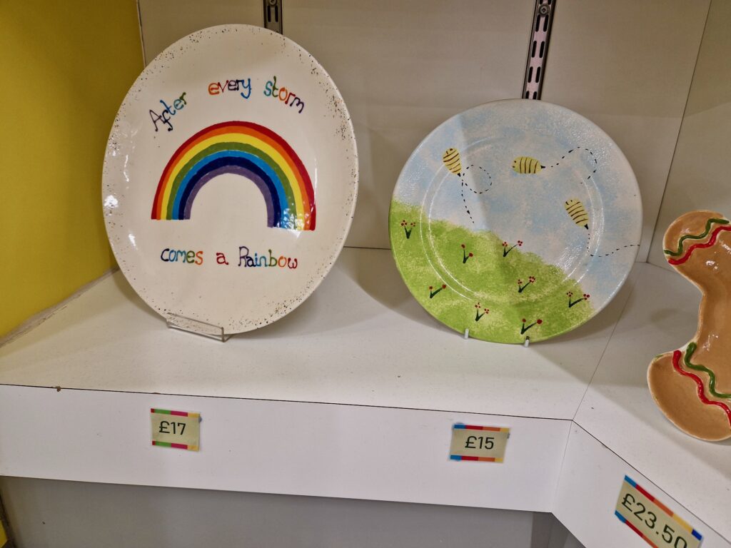 Center Parcs pottery painting prices 2