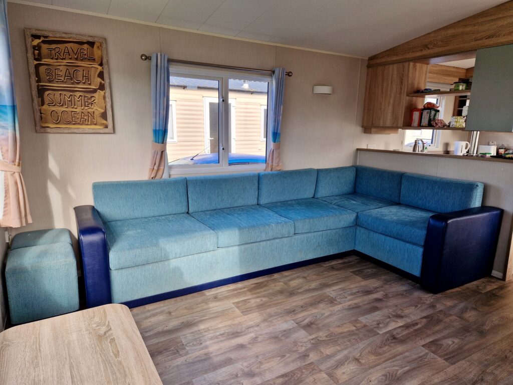 Haven Seashore bronze caravan living room