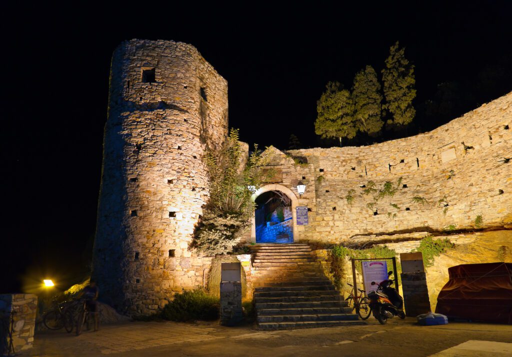 Fortress at Kusadasi Turkey - architecturel background