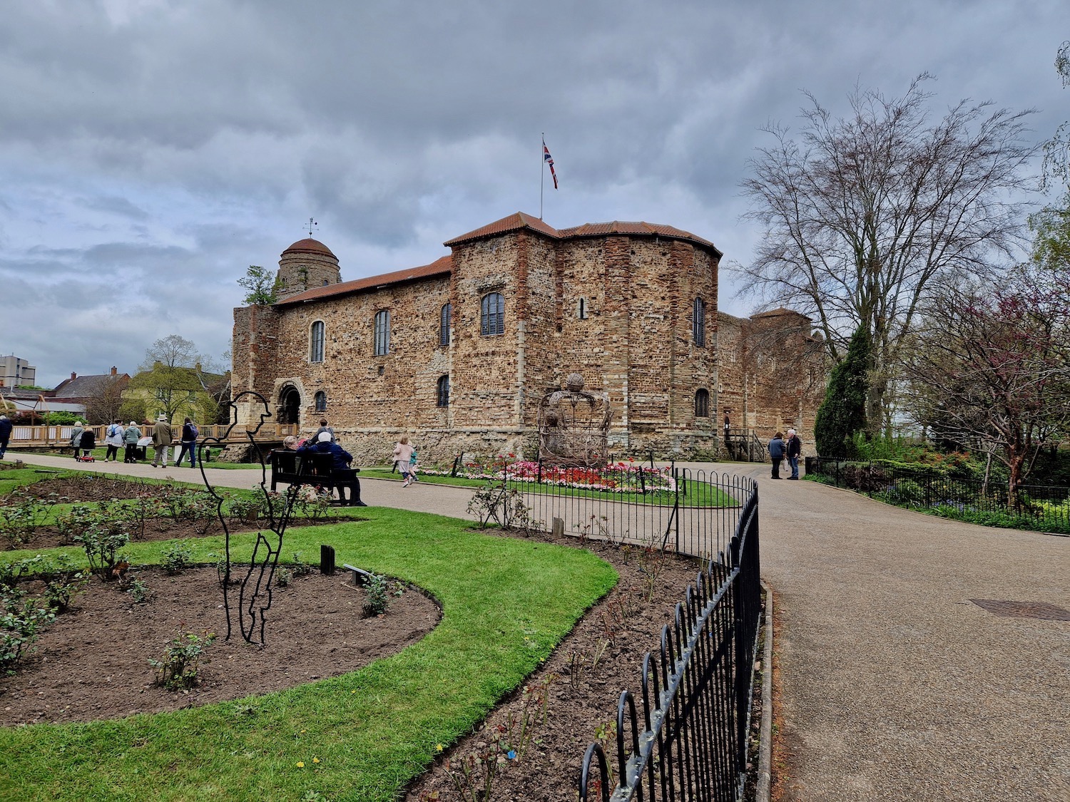 Exterior view of Colchester Castle
