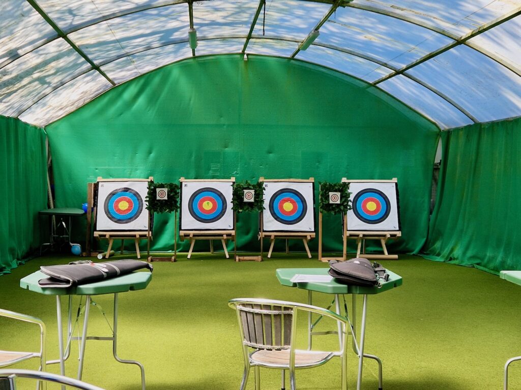 Archery and target shooting targets at Haven