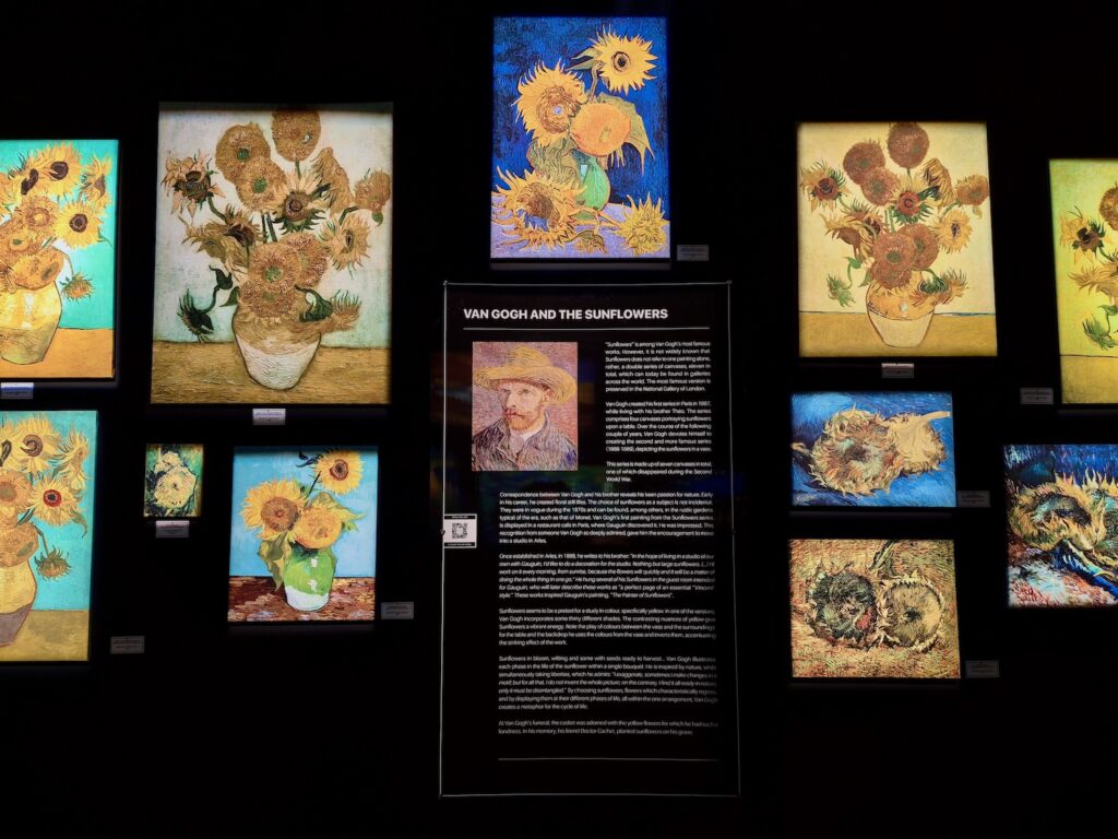 Van Gogh sunflowers pictures in York