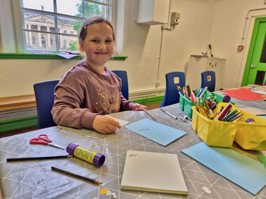 Arts and crafts area at York Castle Museum