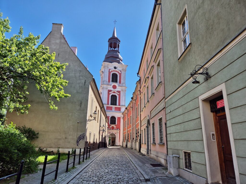 Colourful streets in Poznan