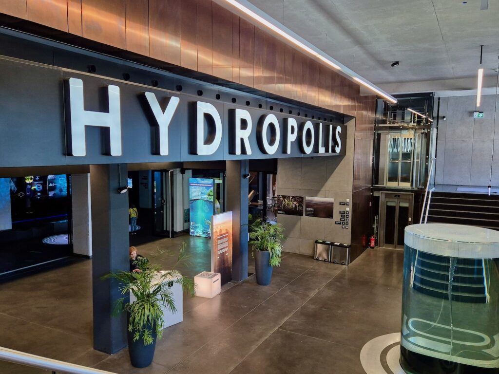 Inside Hydropolis Wroclaw