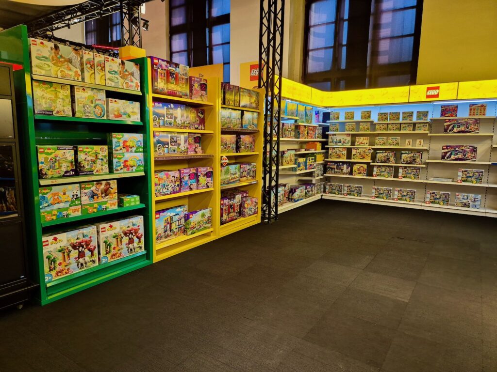 Lego store at HistoryLand Poznan