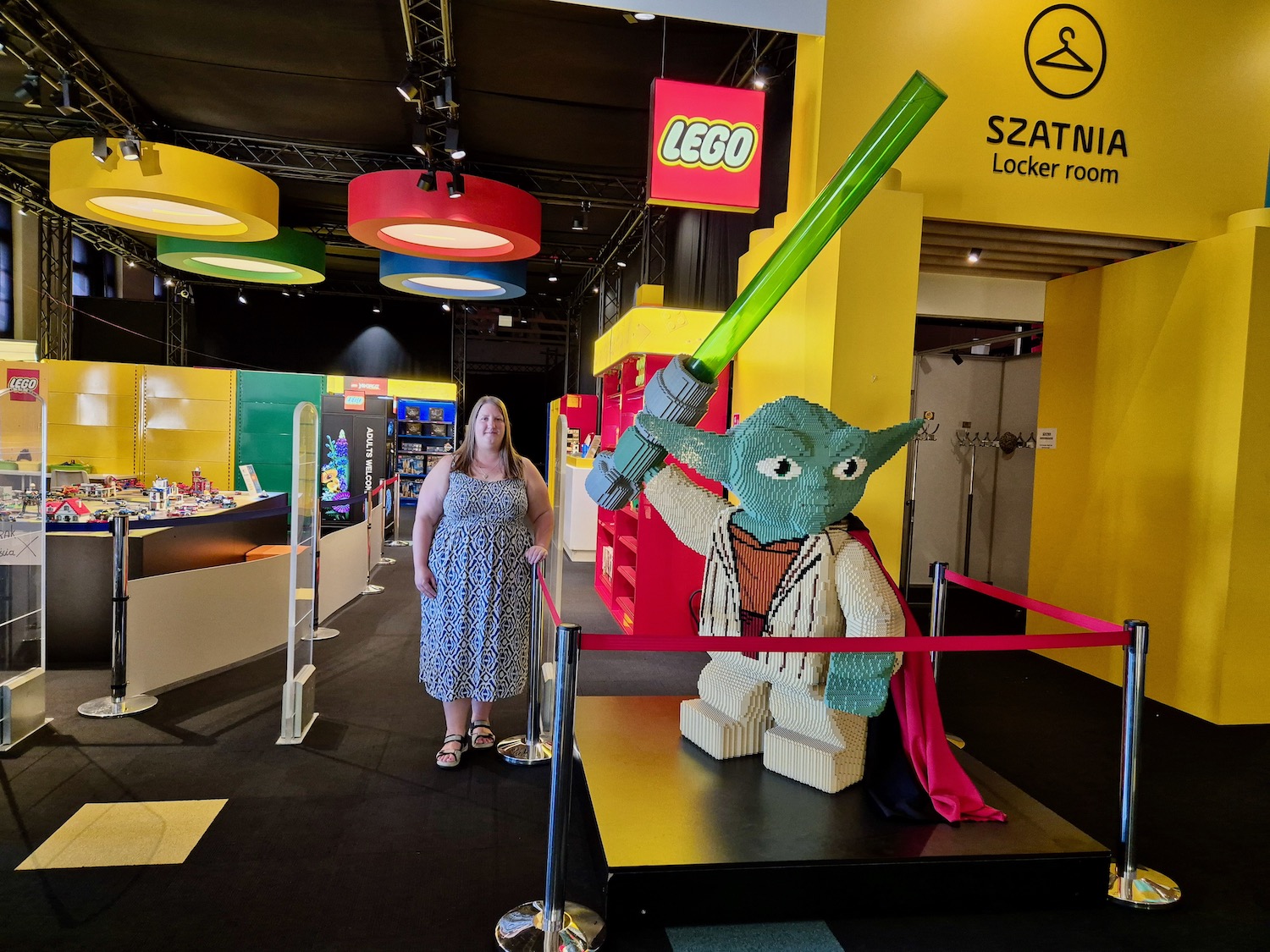 Myself and Lego Yoda at HistoryLand Poznan