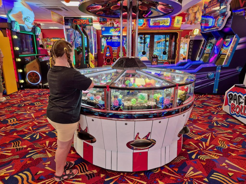 Arcades at Britannia Pier in Great Yarmouth