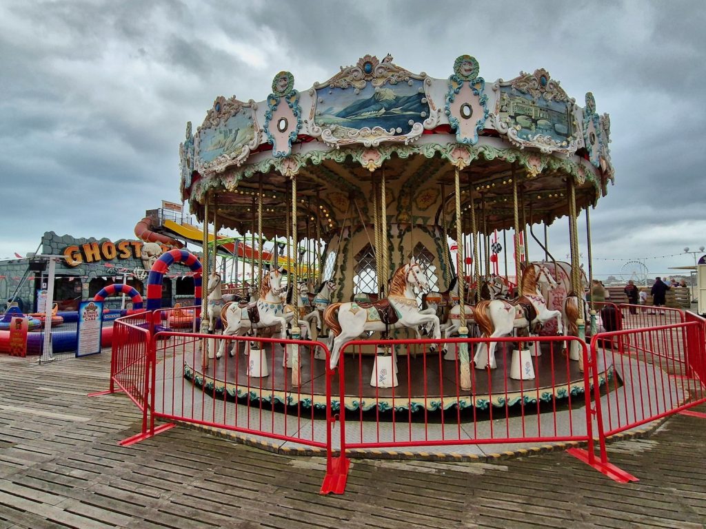 Carousel at Britannia Pier in Great Yarmouth