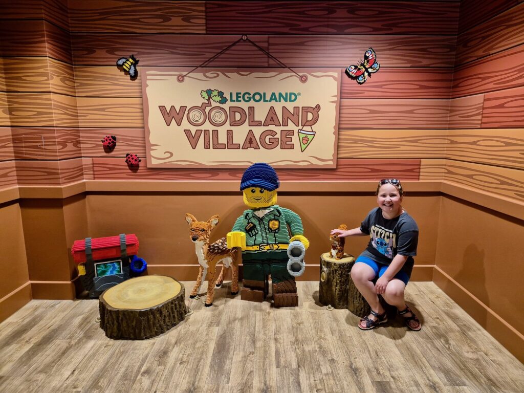 Inside the Clubhouse at Legoland's Woodland Village