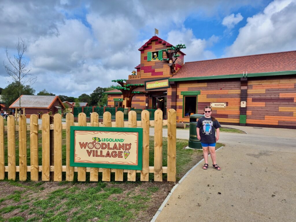 Legoland’s Woodland Village entrance