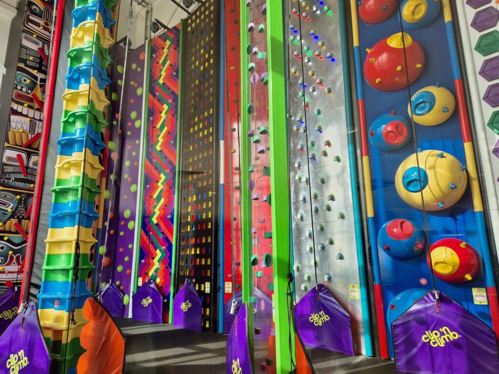 Marina Centre Clip n Climb walls