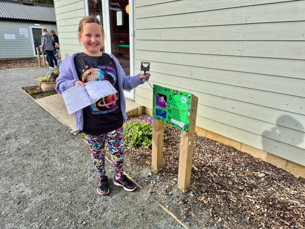 Stamp trail at The Bug Parc