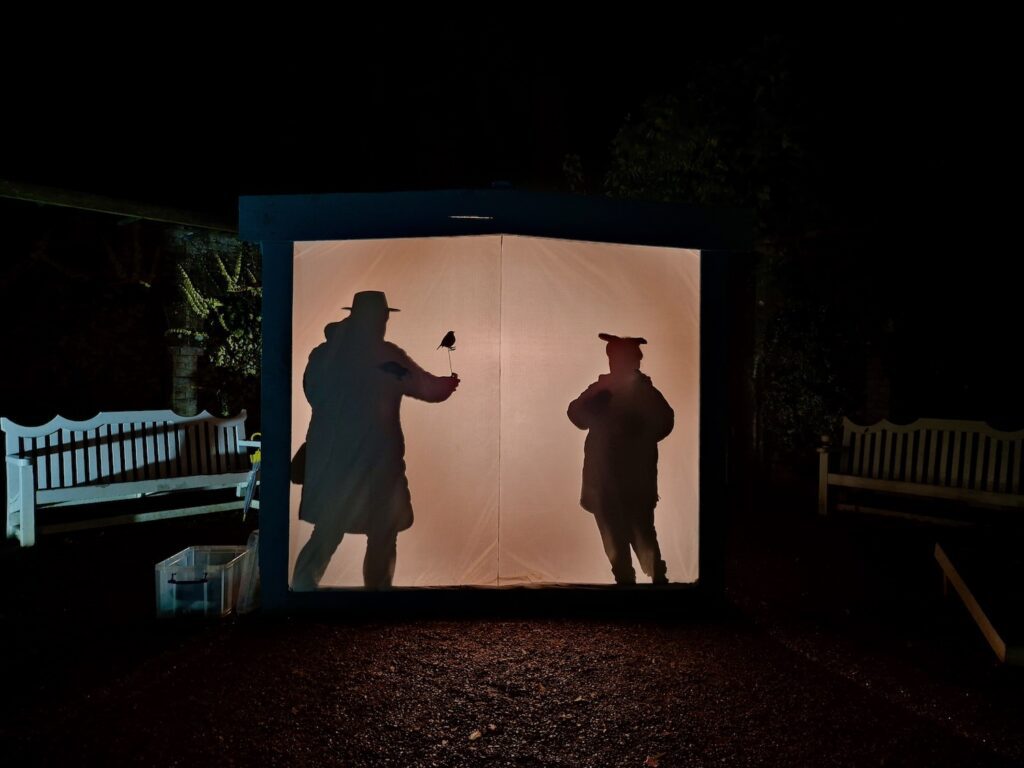 Shadow puppet theatre at Blickling