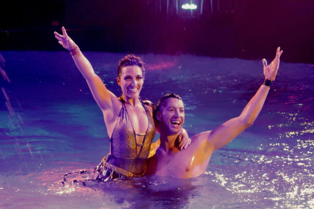Duo Telemarinera in the water at Great Yarmouth Hippodrome