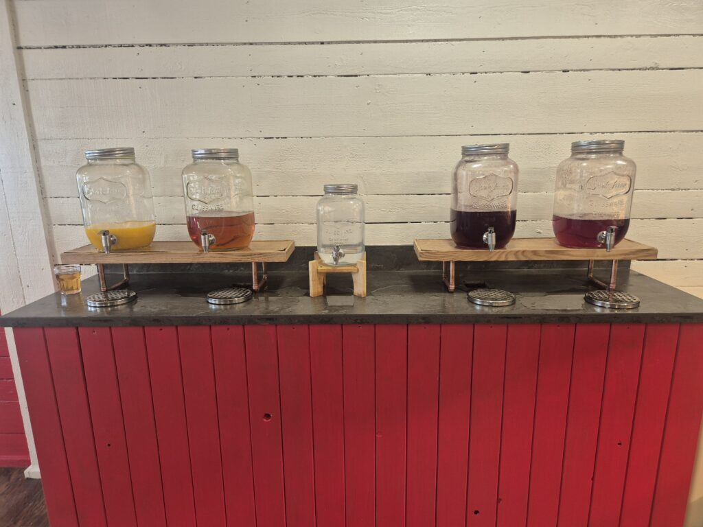 Adventure Point Pizza and Pasta Drinks