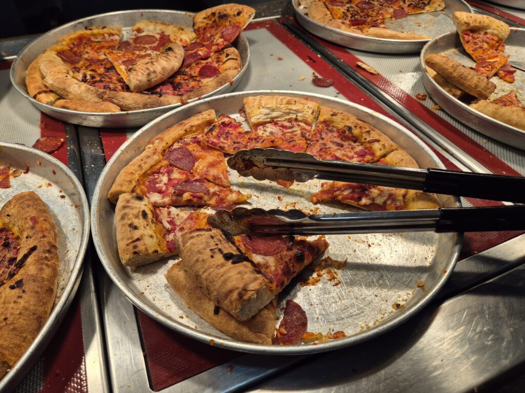 Adventure Point Pizza and Pasta pepperoni pizza