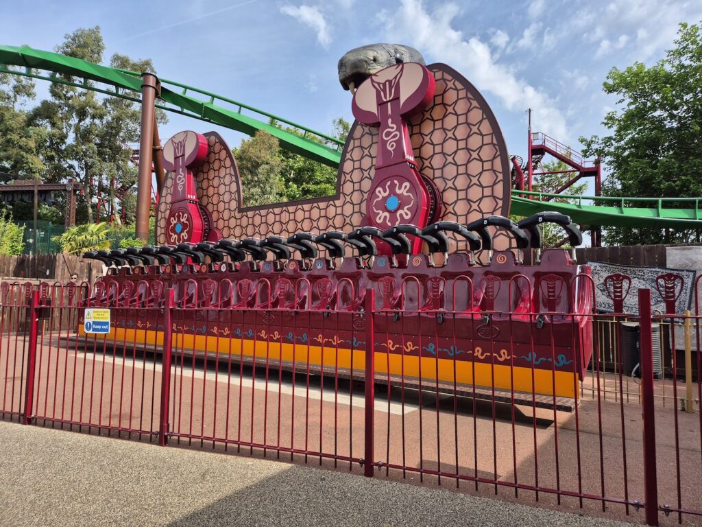 Mamba Strike ride at Chessington